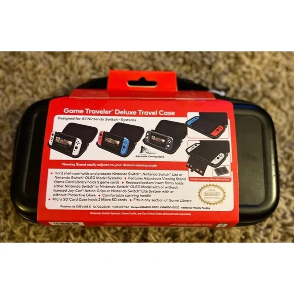 🔥New Nintendo Switch Game Travel Case Legend of Zelda Tears of the Kingdom‎
